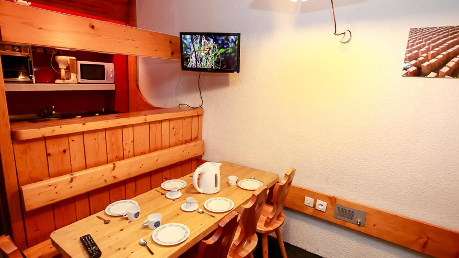 Charmant 2 Pieces Cabine - Centre Station Arc 1800 - Balcon Sud-Ouest - Wifi Et Parking Inclus - Fr-1-346-470 Les Arcs  Apartment